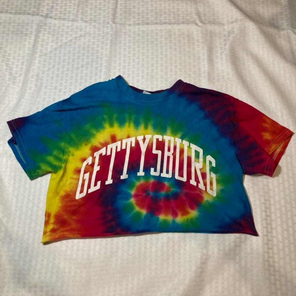 Tie-Dye Cropped Baby Tee